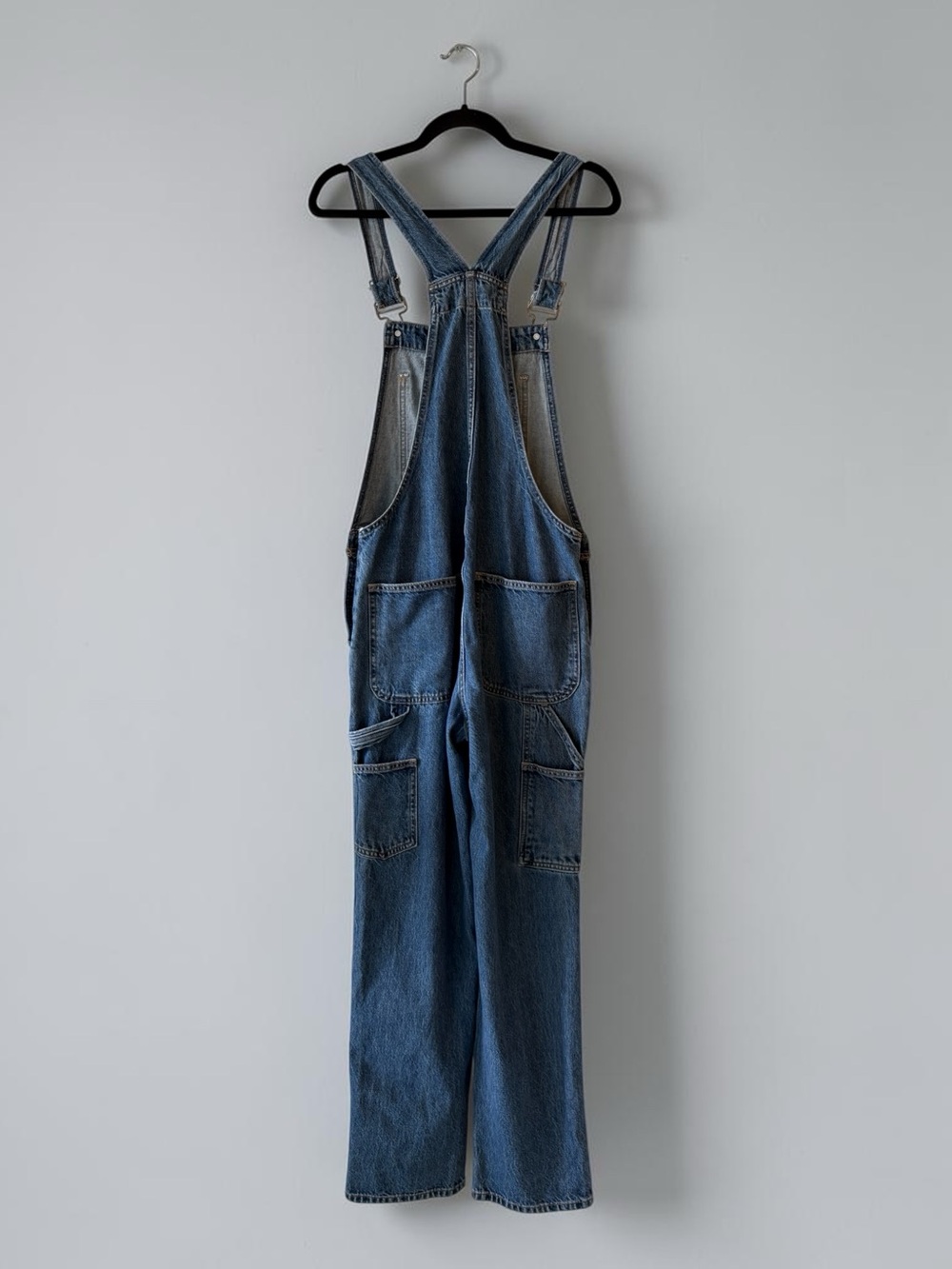 Sunday Best Overheard Denim Overalls Size XS Utility Workwear Streetwear Casual - Picture 7 of 11